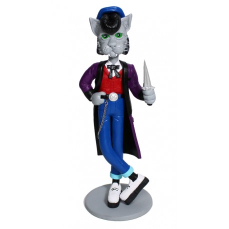 Rockabilly Cat (blue cap)