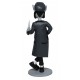 Rockabilly Cat (dark gray)